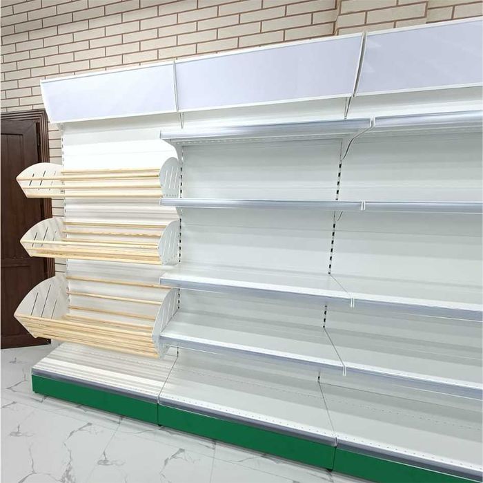 Металлические стеллажи, metall stellajlar, savdo polka, savdo tokcha