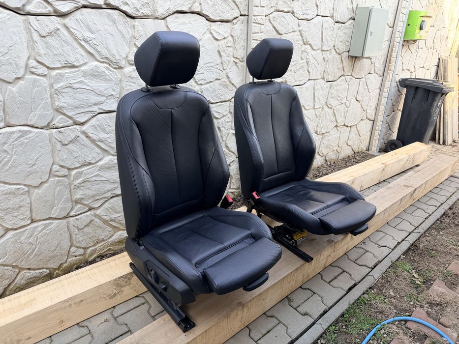 Interior scaune sport BMW F36 seria 4,  complet din piele, cu incalzire, impecabil.