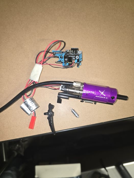 Pulsar D с Titan 2 Bluetooth и nova speed trigger