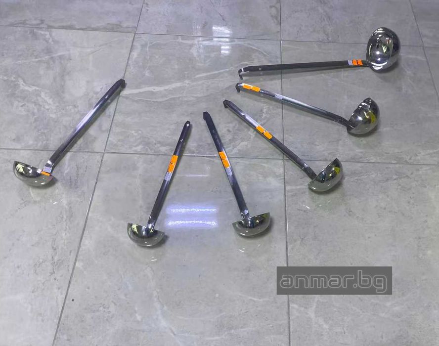 Черпаци професионални, различни размери, стомана хром никел