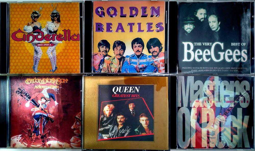 Колекция Метъл, Рок и др. музикални дискове CD - Част 6