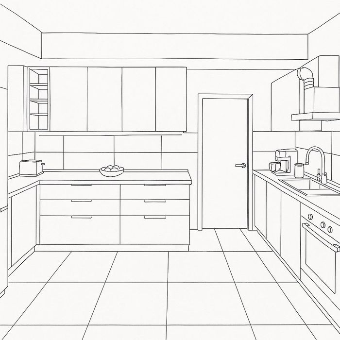 Bucătărie completă: mobilier + electrocasnice