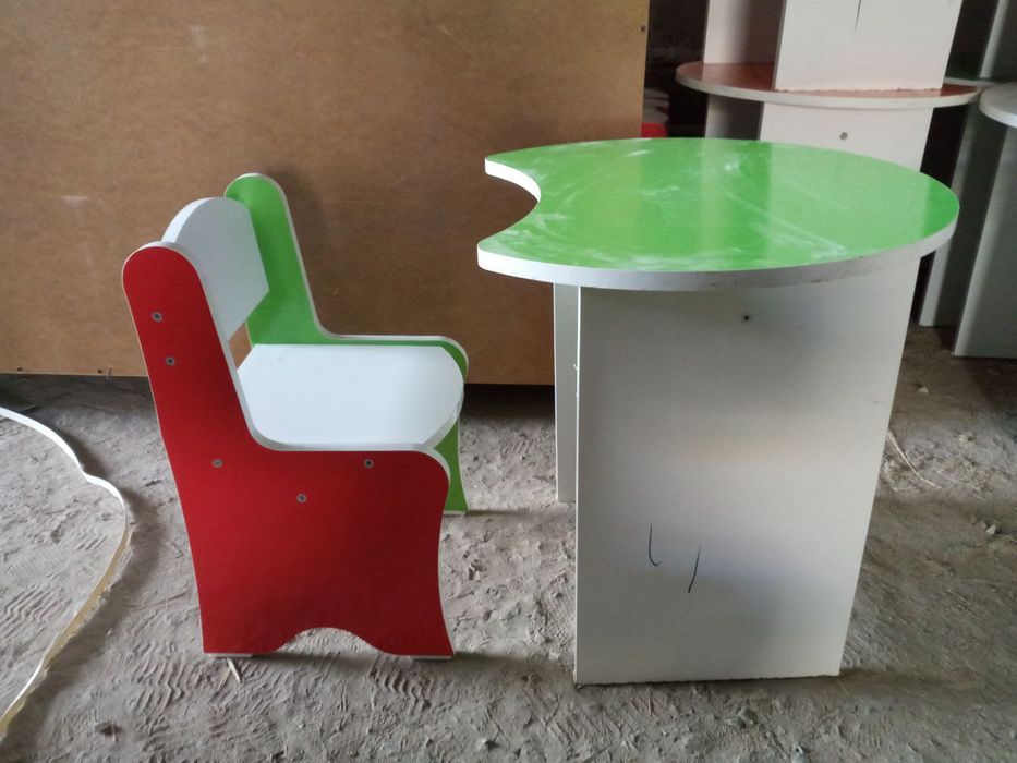 Balalar boqsha ushin stolshikler optim baxada 80min.