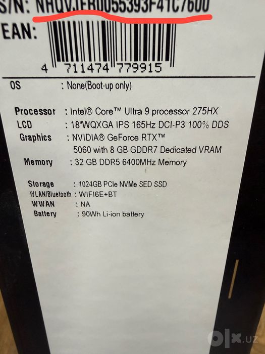 Acer Predator Helios 18