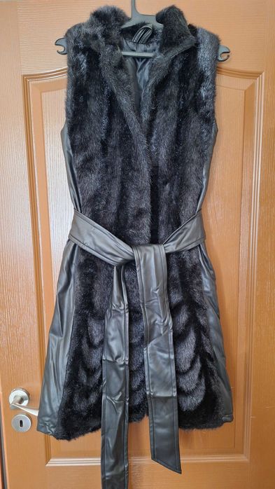 Дълъг дамски елек