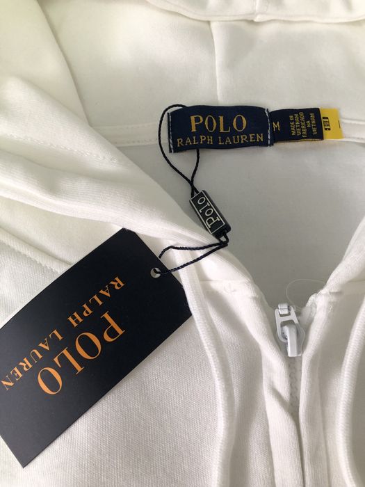 Hanorac Polo Bear Alb M