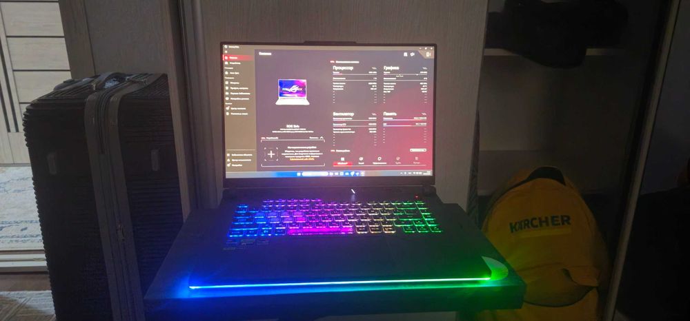 Мощный игровой ноутбук ASUS ROG STRIX