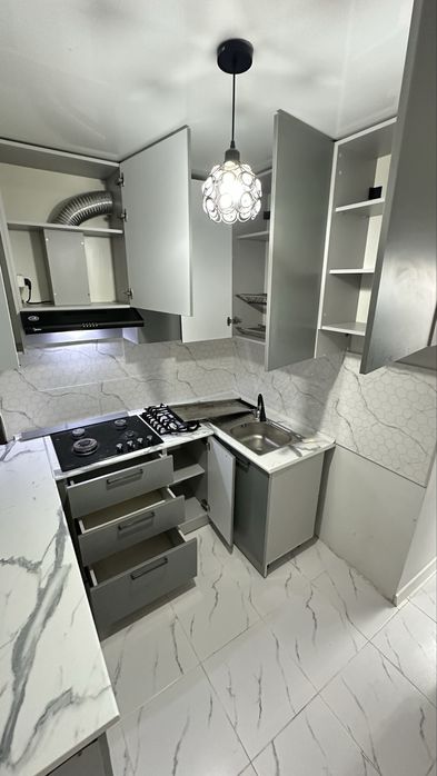 3 бөлмелі үй сатылады евро ремонт жасалған