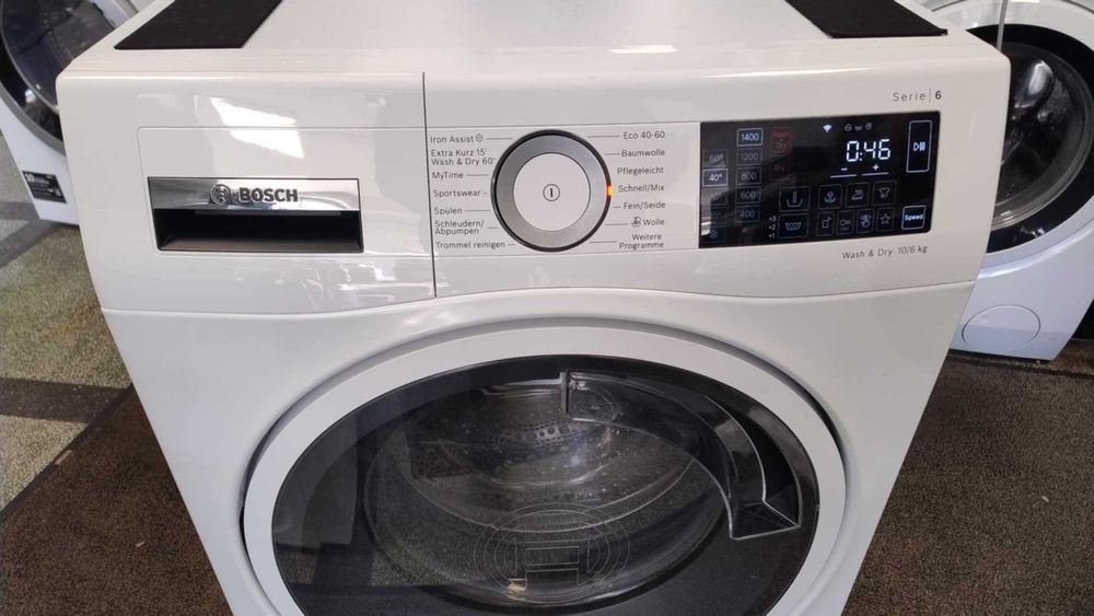 А+++ Комбинирана Пералня със сушилня Bosch-Бош 10/6 кг AutoDry