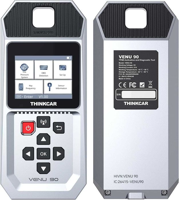 Диагностичен инструмент THINKTPMS VENU90 TPMS OBD2, активиране/четене