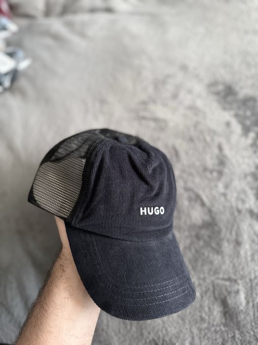 Hugo Marsel trucker-sapca unisex neagra cu plasa material reiat noua