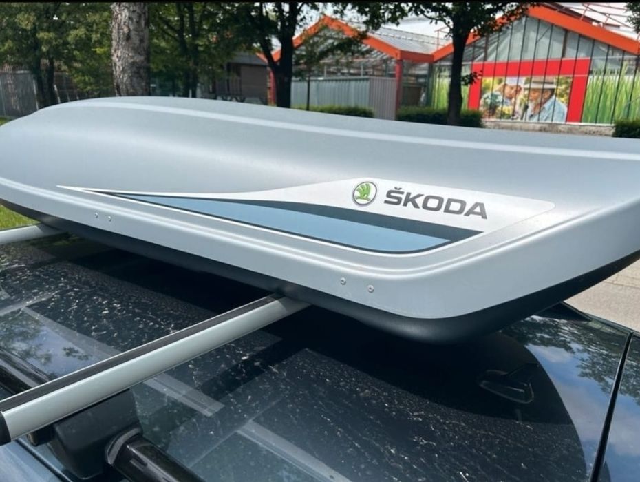 Cutie Portbagaj Original Skoda cu bare originale