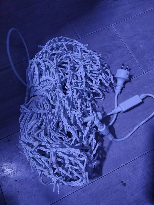 Гирлянда Бахрома для украшенияфасада домов и козырьков домов и рестора