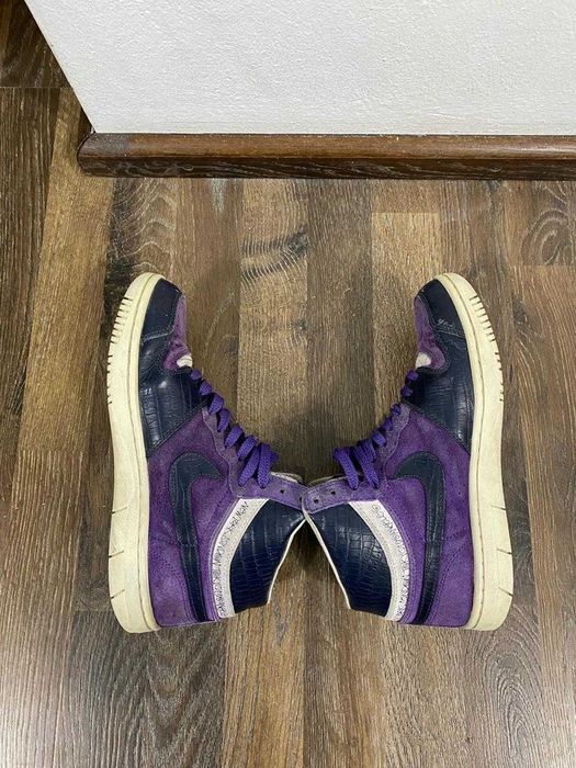 Nike Court Force Hi Stussy Purple