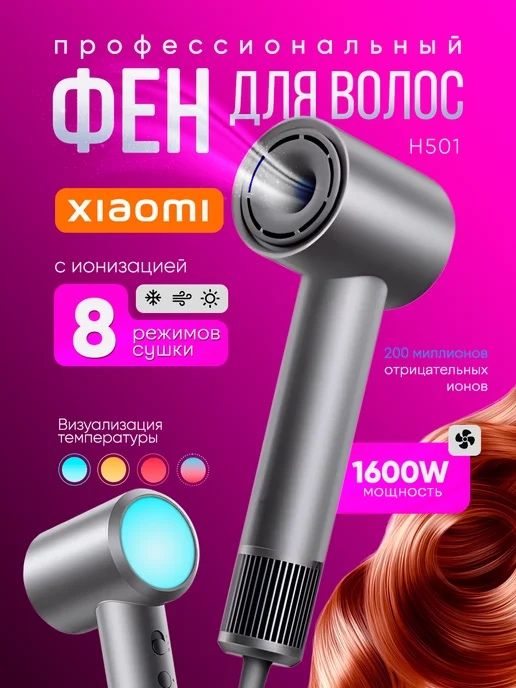 Фен для волос Mijia dryer H501