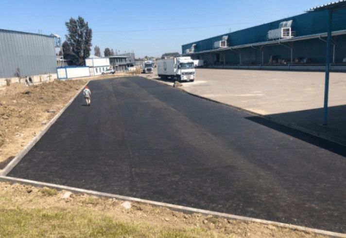 Укладка асфальта