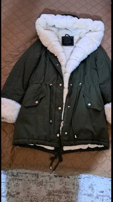 Ново зимно яке с качулка тип Парка