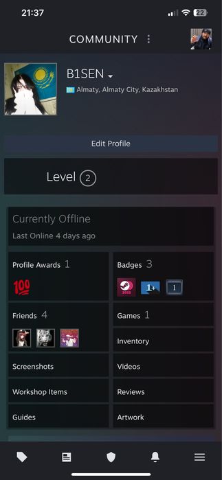 Steam account cs2