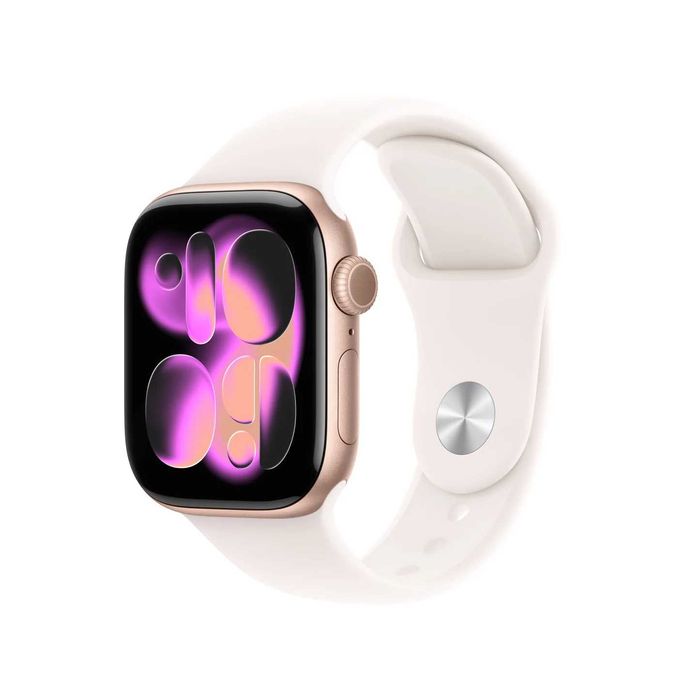 Apple Watch 11 42mm Rose Gold/Light Band M/L , Гаранция