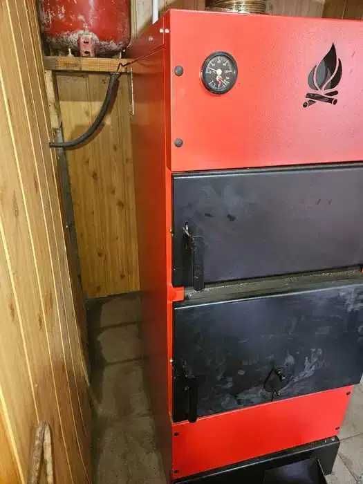 Centrala pe lemne carbune 41 kW ardere normala tiraj natural