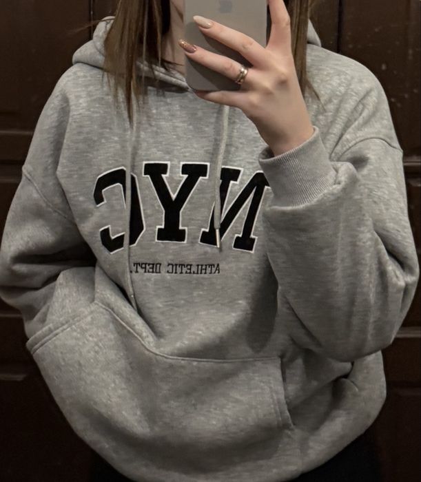 Толстовка nyc с флисом