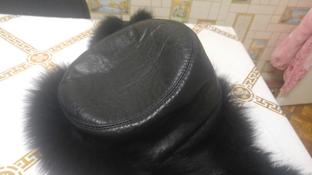 Зимняя шапка ушанка