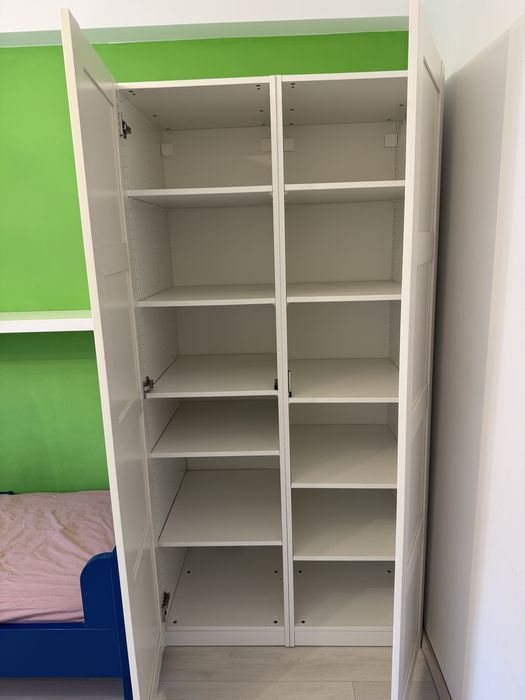 Dulap Pax Bergsbo Ikea alb 100x60x201 cm
