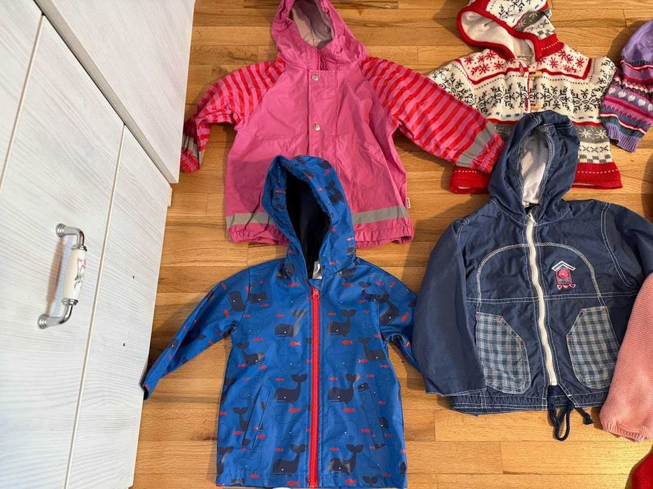 Комплект дрехи есен/зима за момиче 86/92 - 30 части