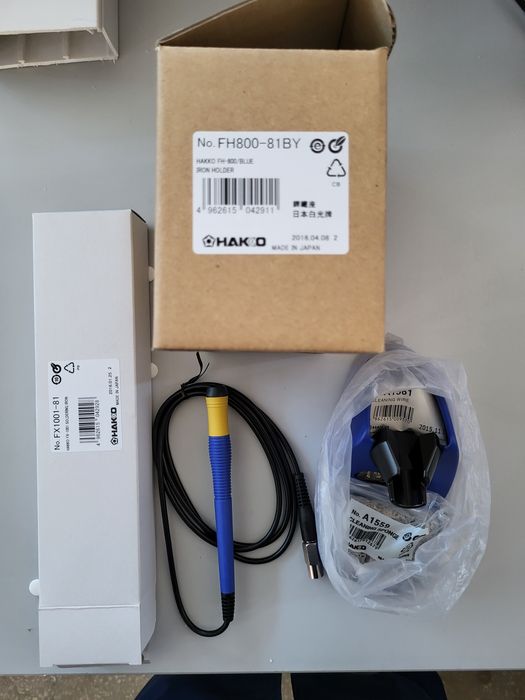 Varfuri si ciocan de lipit pentru statie Hakko FX-100