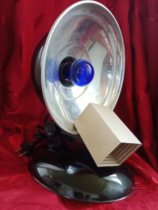 Синяя лампа настольная ( большая  СССР )