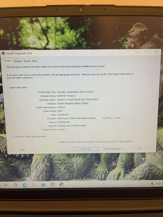 Laptop Lenovo îngrijit, ideal pentru muncă, școală sau multimedia.