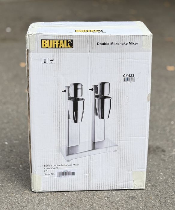 НОВ!!! Професионален двоен миксер за млечни шейкове Buffalo Double Milkshake Mixer CY423