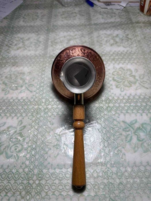 Турка медная 0,4  Восточная красавица для приготовления кофе