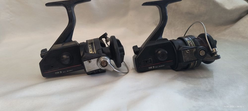 2бр. Ретро макари Ryobi GB 3 (Graphite/Ball Bearing)