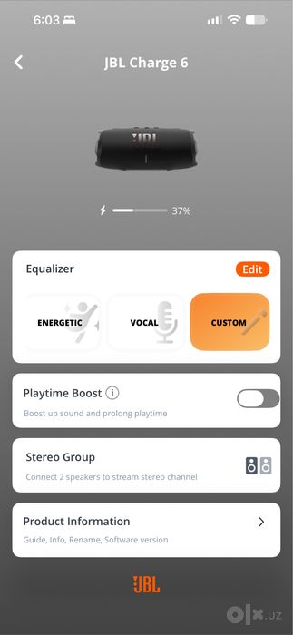 JBL Charge 6 (оригинал)