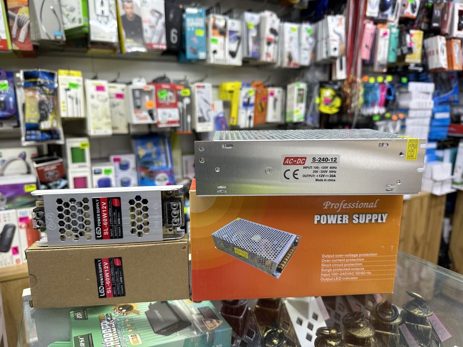Новые блоки питания 12 вольт