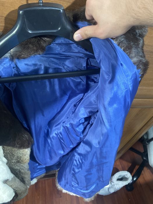 Haina din blana de iepure pt doamnă elegantă