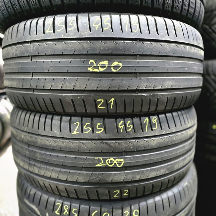 2x 255/45/19 VARA PIRELLI 2021 Stare excelentă