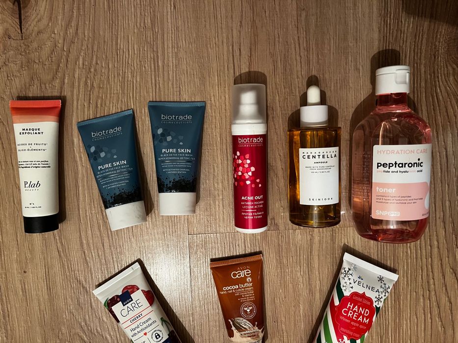 Продукти за лице, ръце и коса