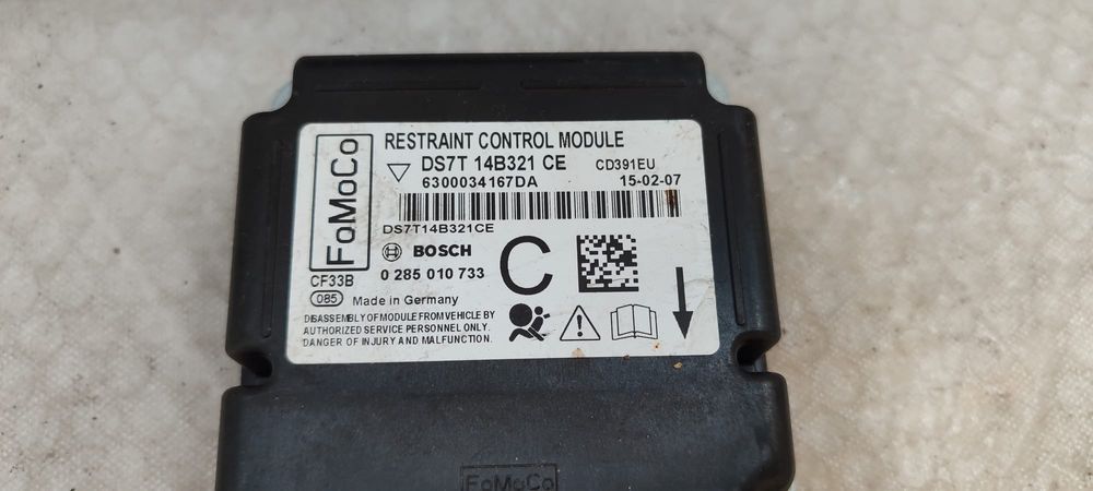 CALCULATOR AIRBAG (2 BUC.) FORD MONDEO MK5 2015 / 2014–2019 COD OEM DS7T-14B321-CE / DS7T14B321CE (5E2)