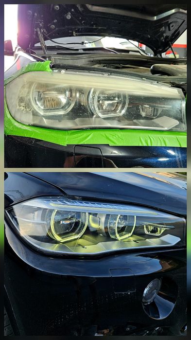 Polis/Reconditionare faruri, polish parbriz, detailing auto