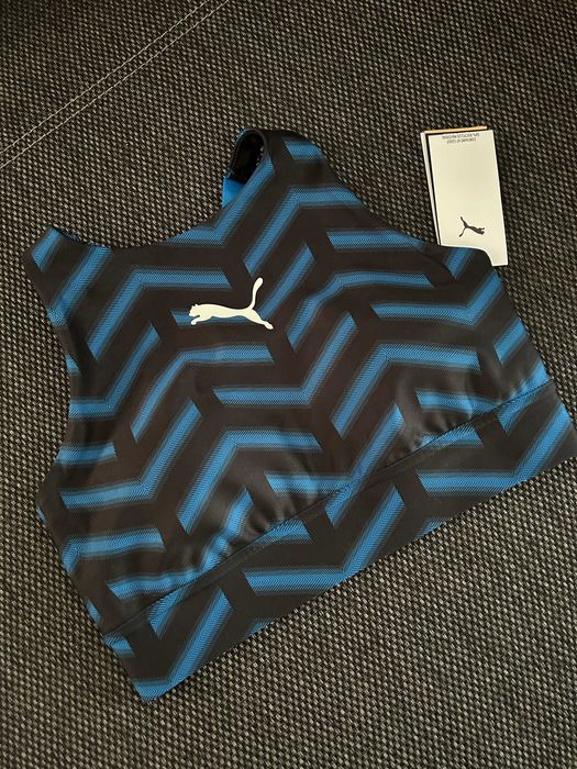 Bustiera sport/fitness Puma IndividualBlaze Eversculpt Racer Blue NOUA