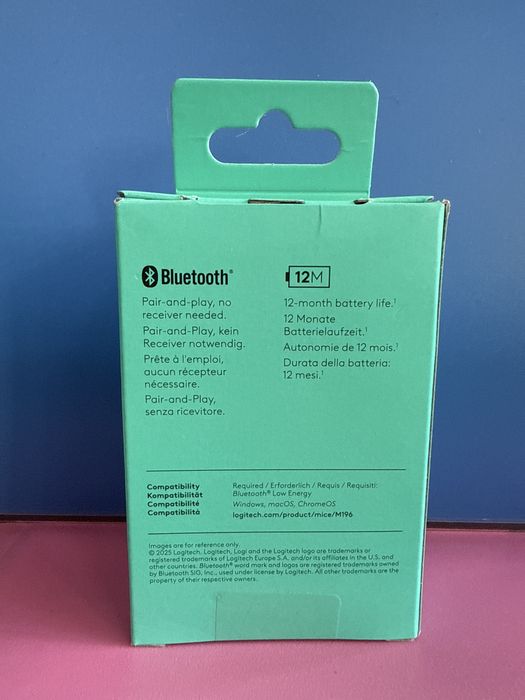 Продам мышки Logitech M196 bluetooth Mouse - off white