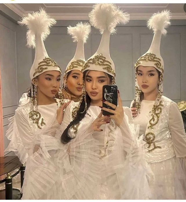 Казахский платье