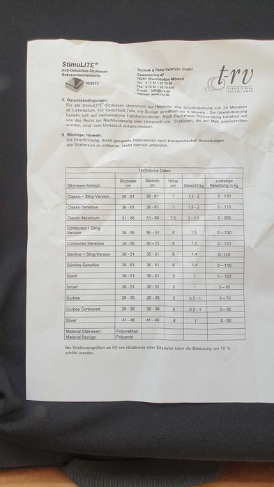 Pernă TRV Stimulite Smart noua