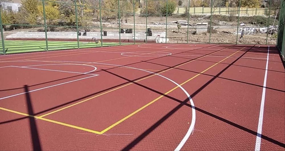 Укладка резинового покрытия любой сложности Резина коплама ОПТОМ