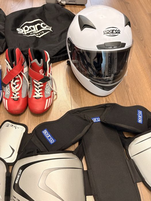 2 Echipamente Sparco Complete  Karting Copii