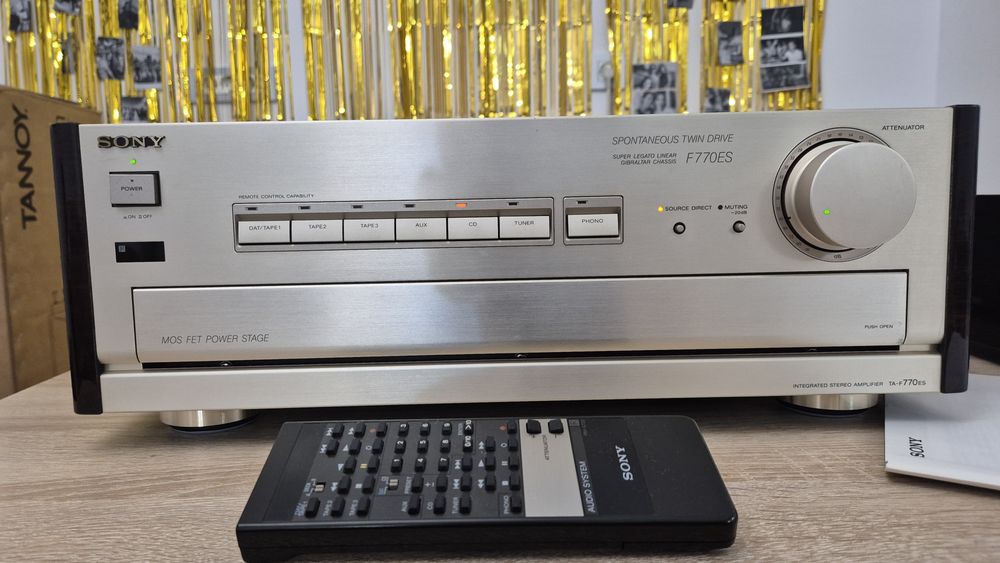 Sony TA-F770ES Champagne,, Full Box ,Impecabil