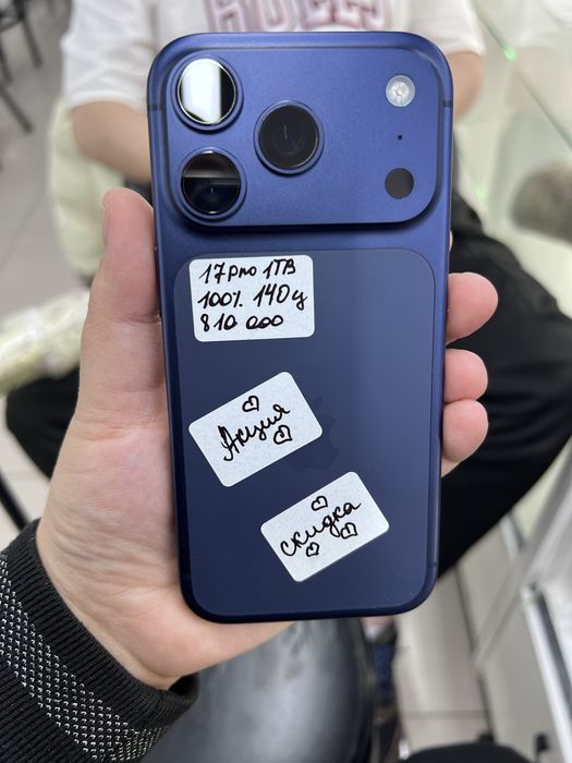 Iphone 17Pro 1 TB на гарантии.