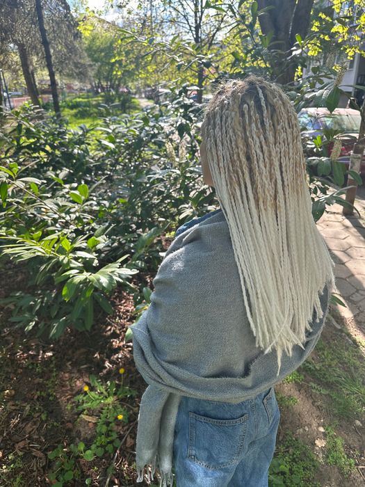 АФРО-ПЛИТКИ,с видлон и канекалон